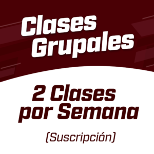 Clase Grupal - 2 Clases por Semana