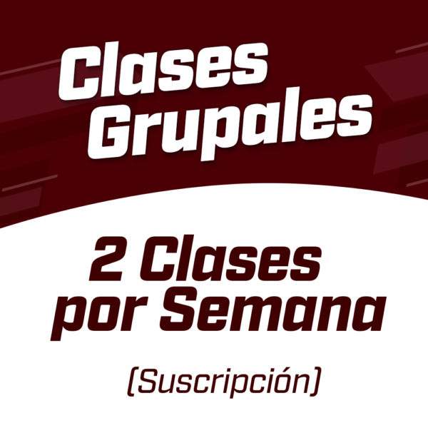 Clase Grupal - 2 Clases por Semana